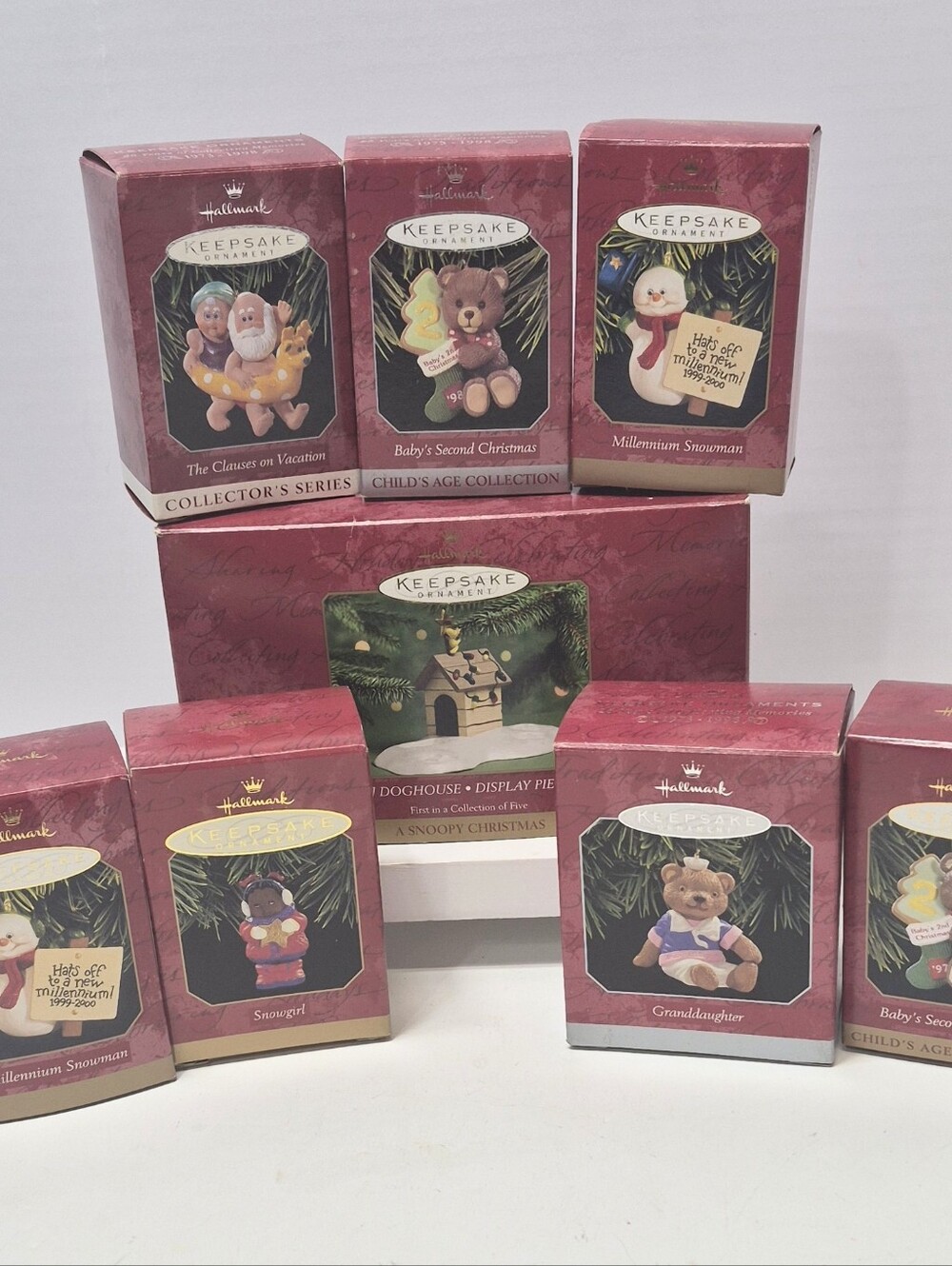 Hallmark Keepsake Ornaments  lot 8